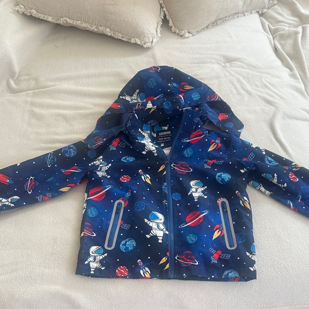 Wawsam rain coat Space Themed!